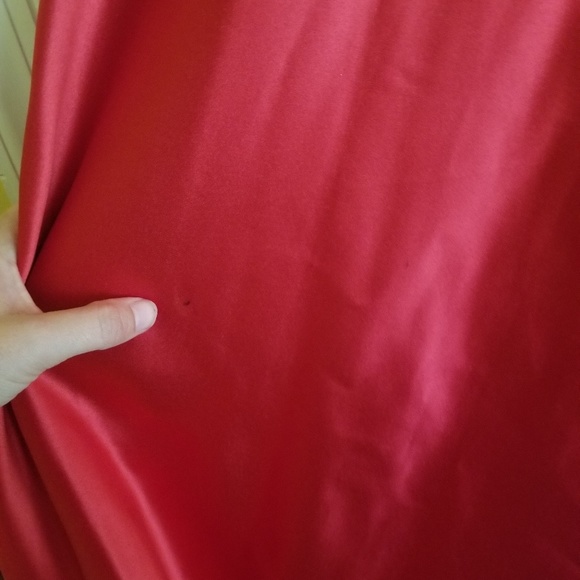 Basix Black Label Red and Black Gown size 10 - Picture 3 of 4